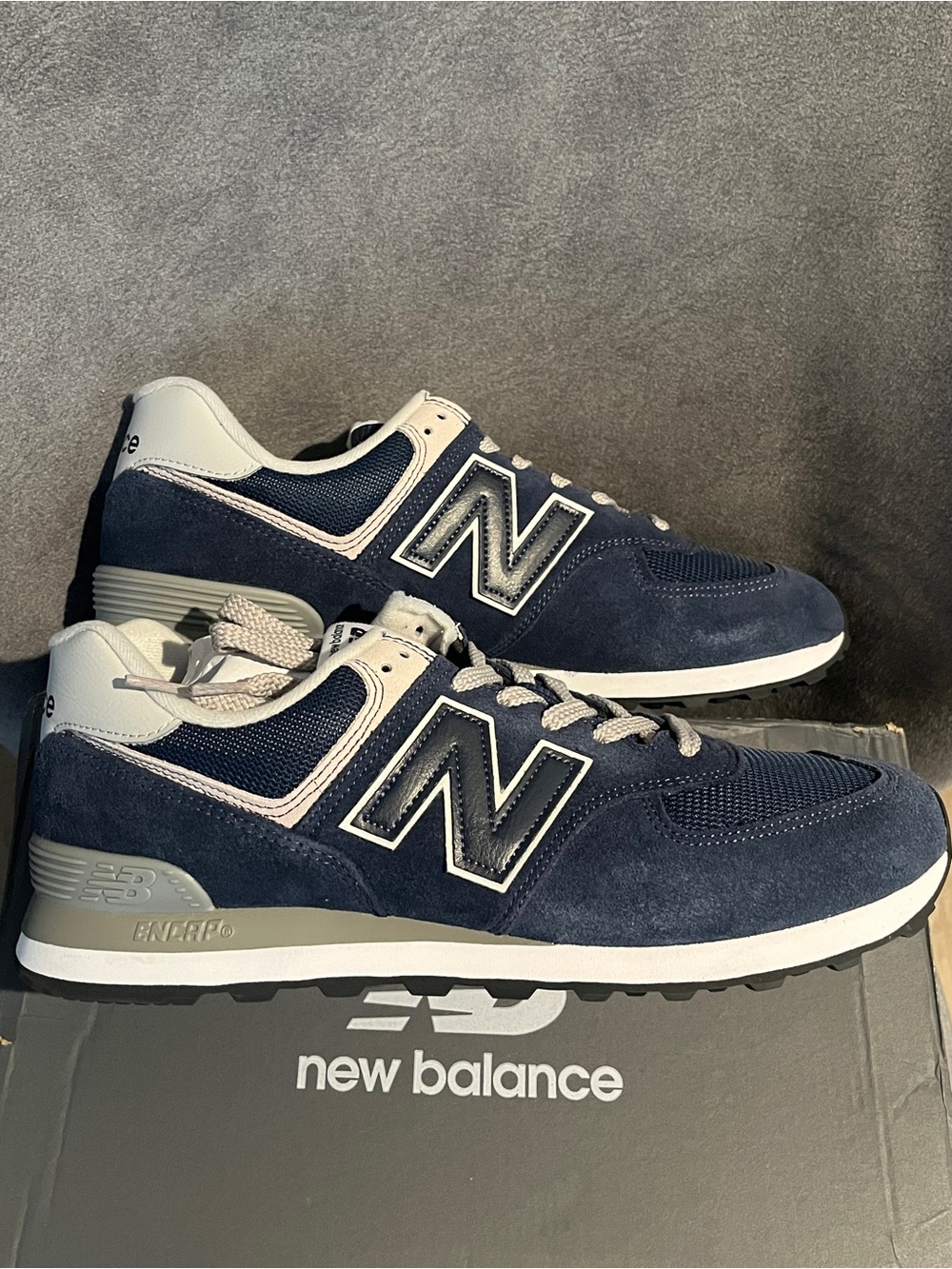 New Balance Women’s Sneakers 574 Navy Size 11.5 US